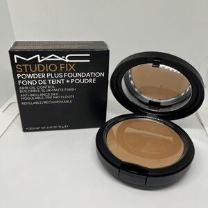 NIB MAC Studio Fix Powder Plus Foundation C8 0.52oz Oil Control Compact